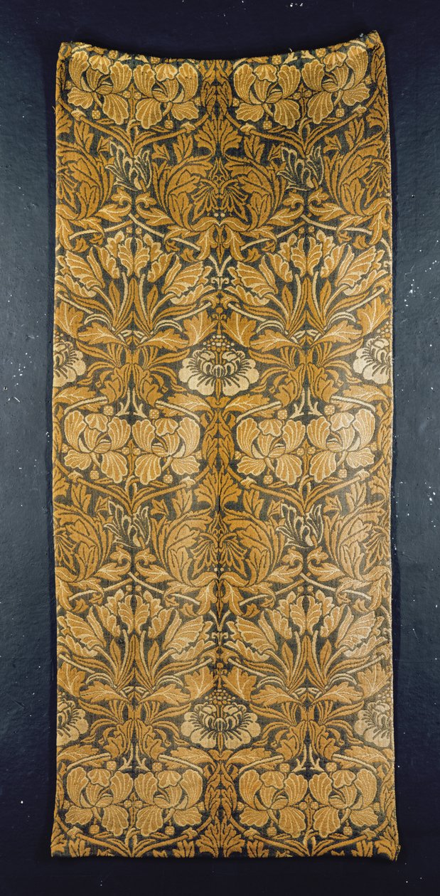 Gardin i Tulip and Rose Design (tekstil) av William Morris
