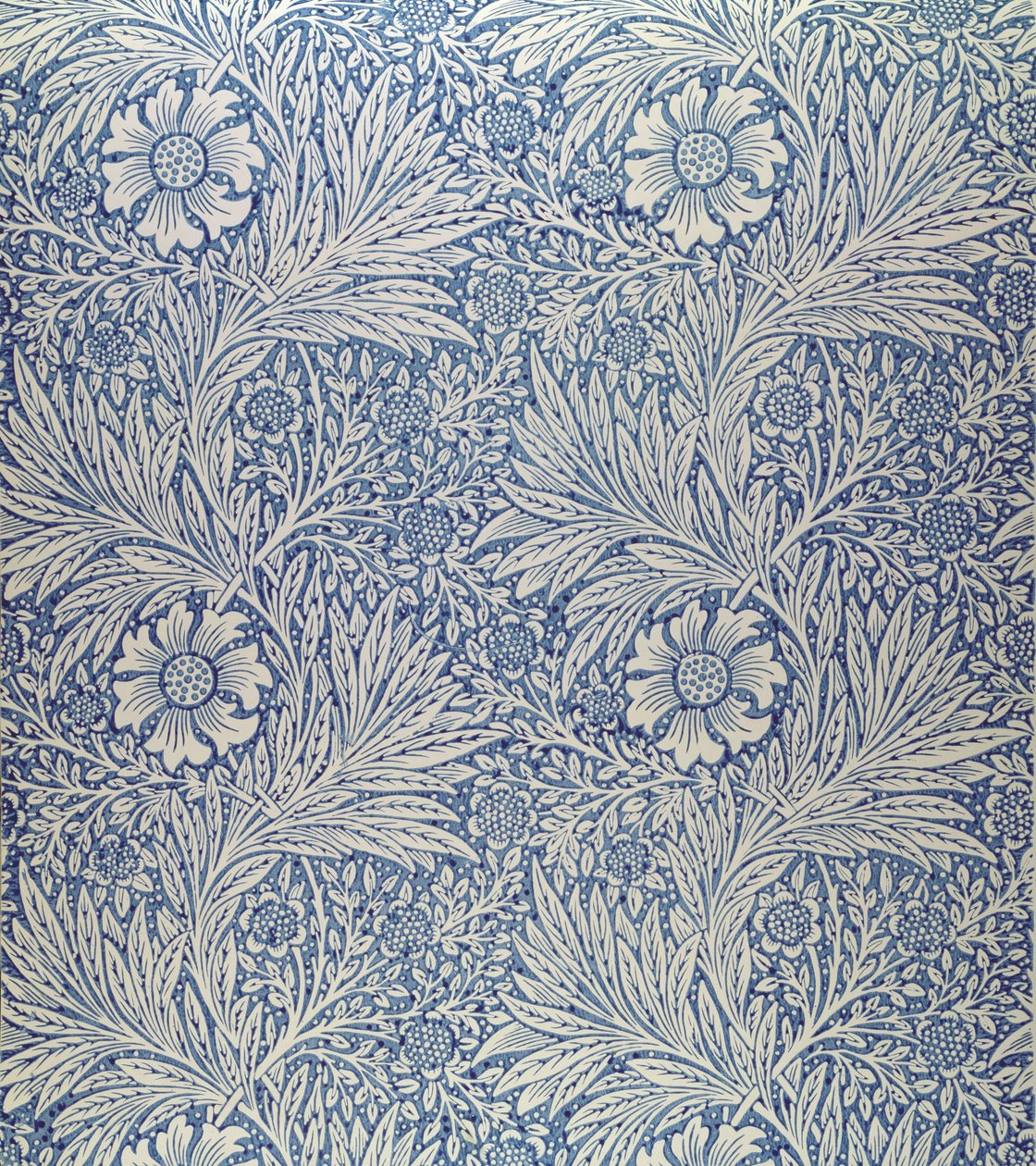 'Marigold' tapetdesign, 1875 av William Morris