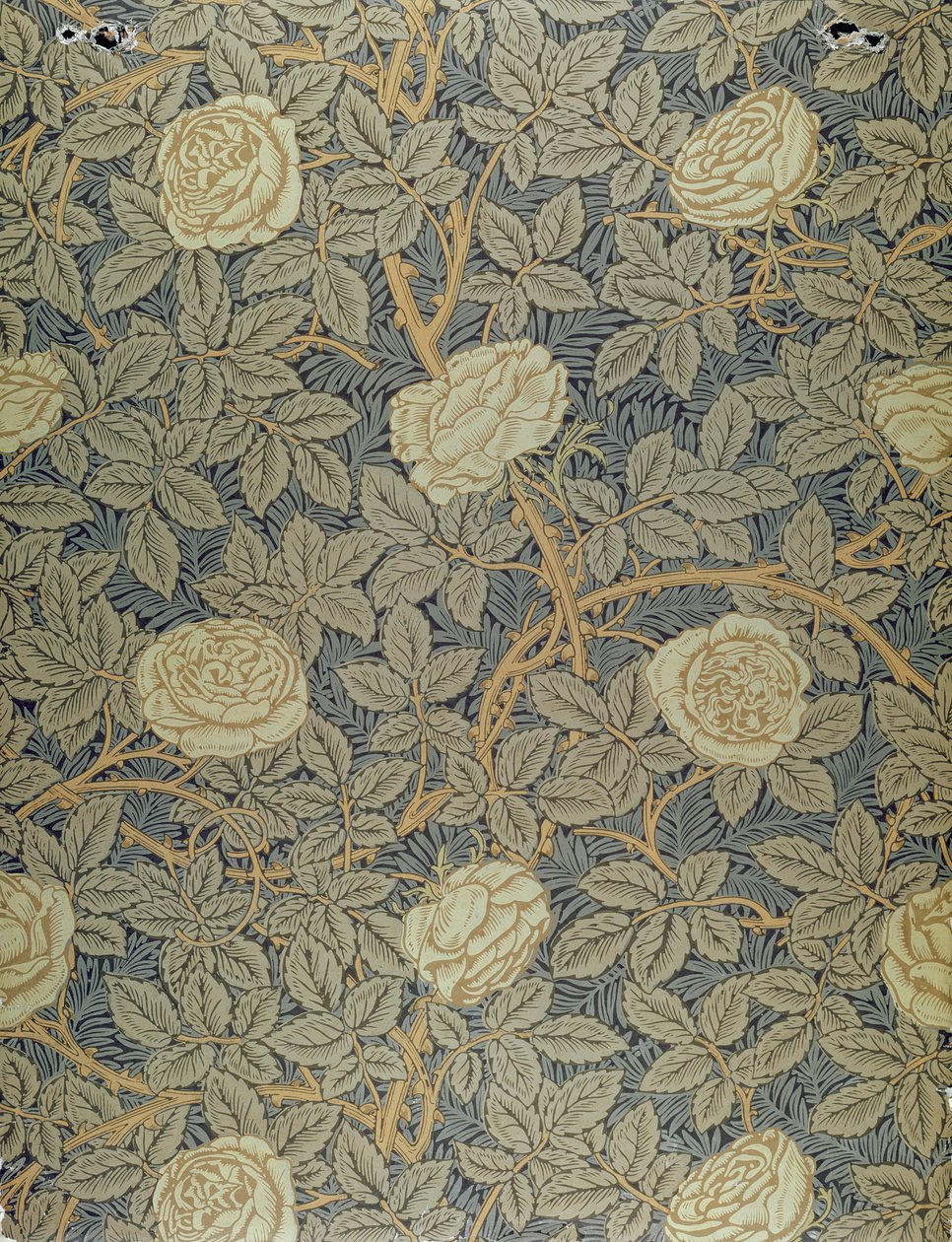 'Rose' design av William Morris