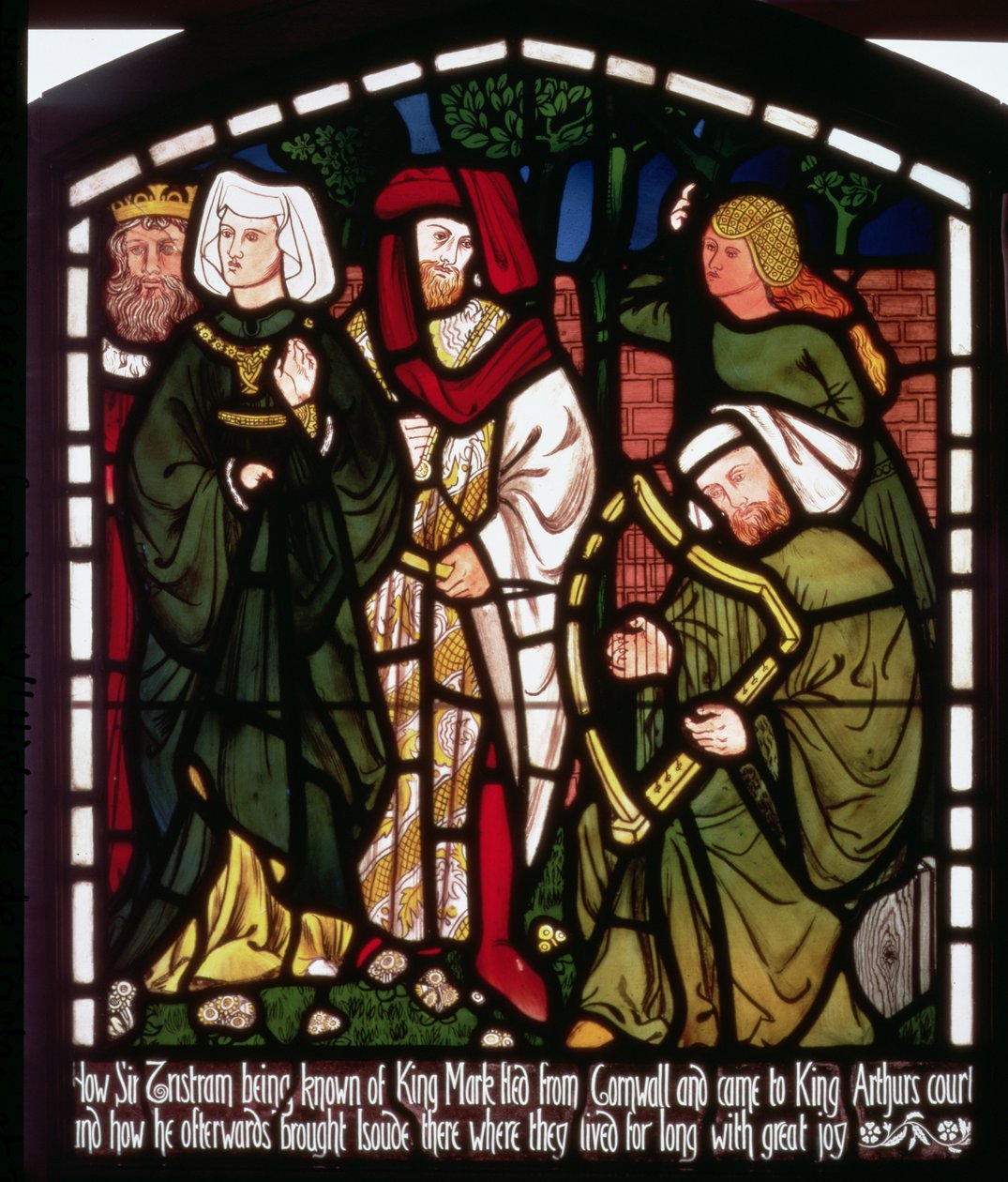 Tristan og Isolde messen ved kong Arthurs hoff, fra 