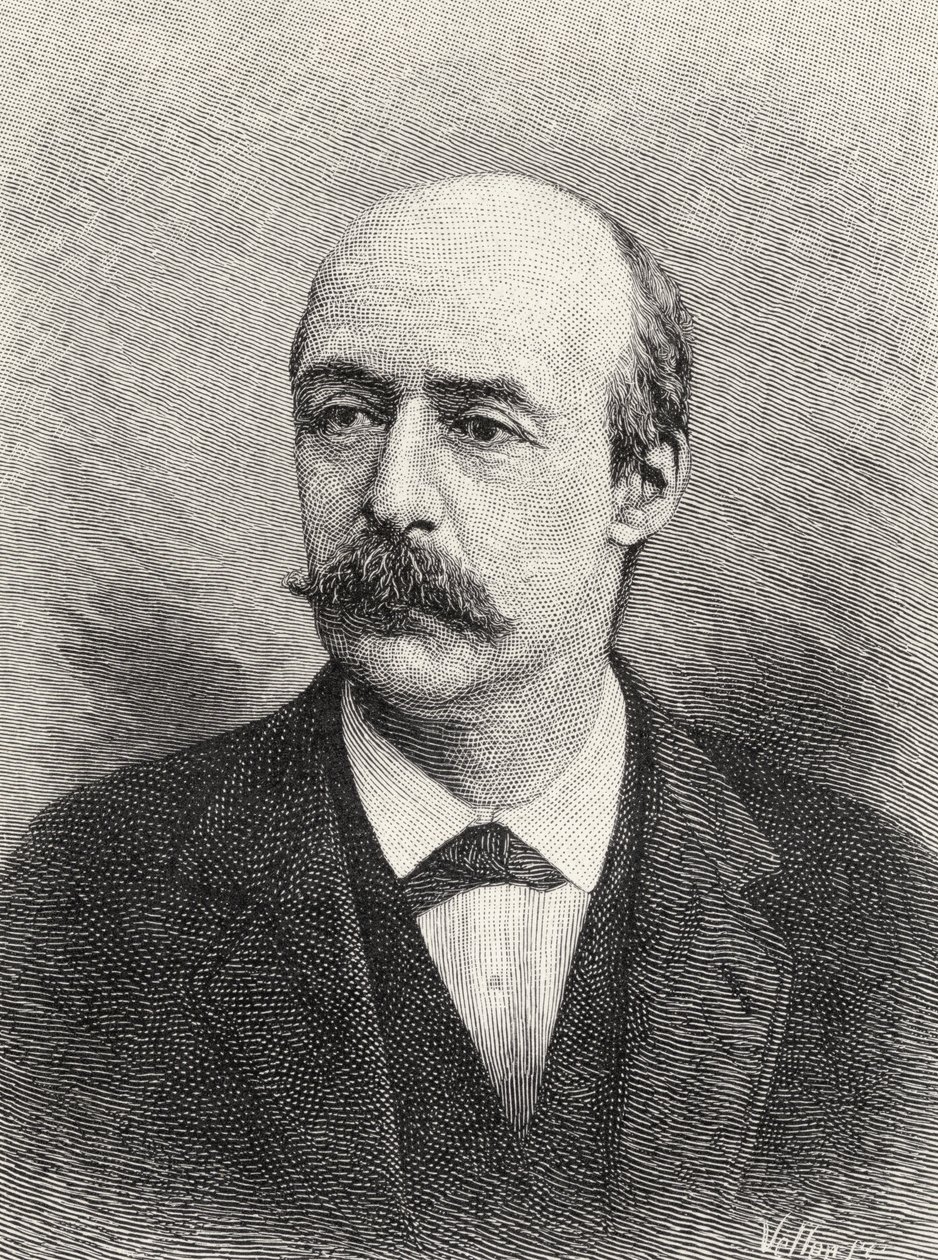 Alexander Emanuel Agassiz, gravert fra et fotografi av Notman, fra 