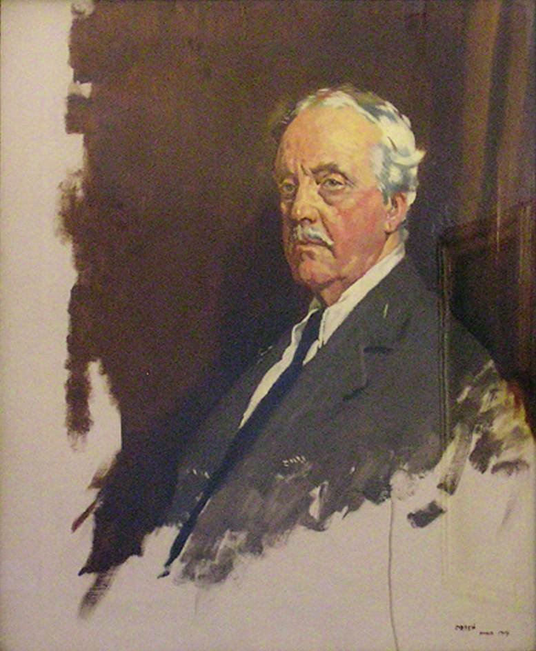 Arthur James Balfour 18481930, 1. jarl av Balfour, OM, KG, PC, FBA, FRSn av William Orpen