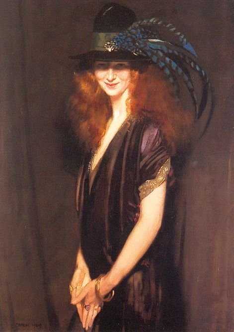 Bridgit - et bilde av Miss Elvery Beatrice Elvery av William Orpen