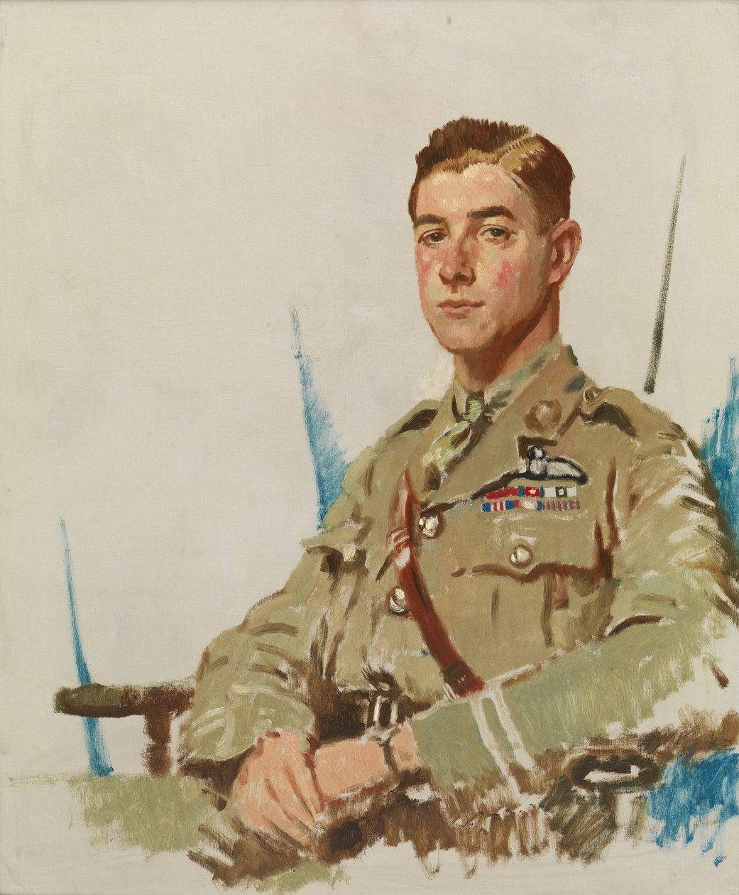 Portrett av James McCudden av William Orpen