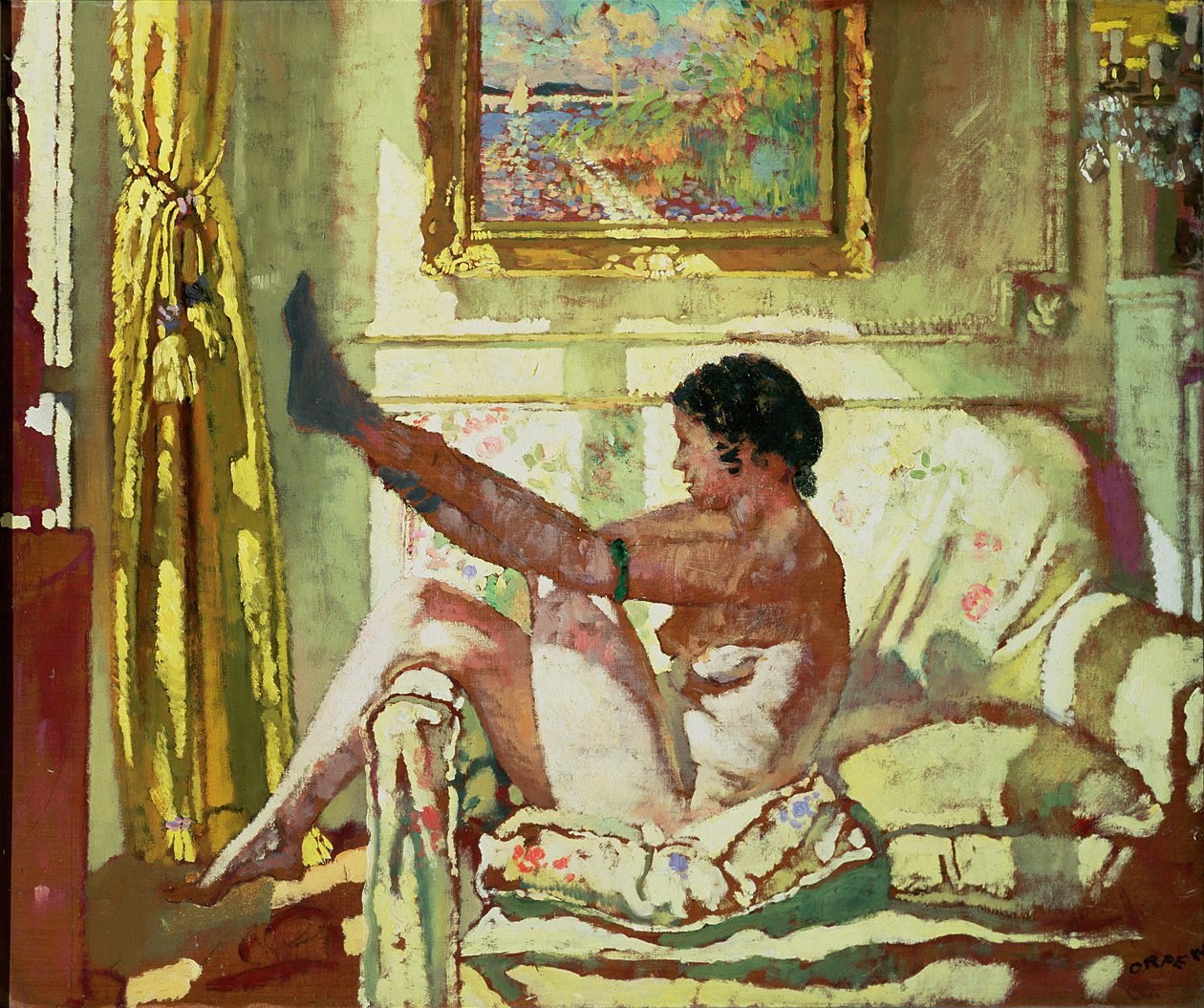 Sollys av William Orpen