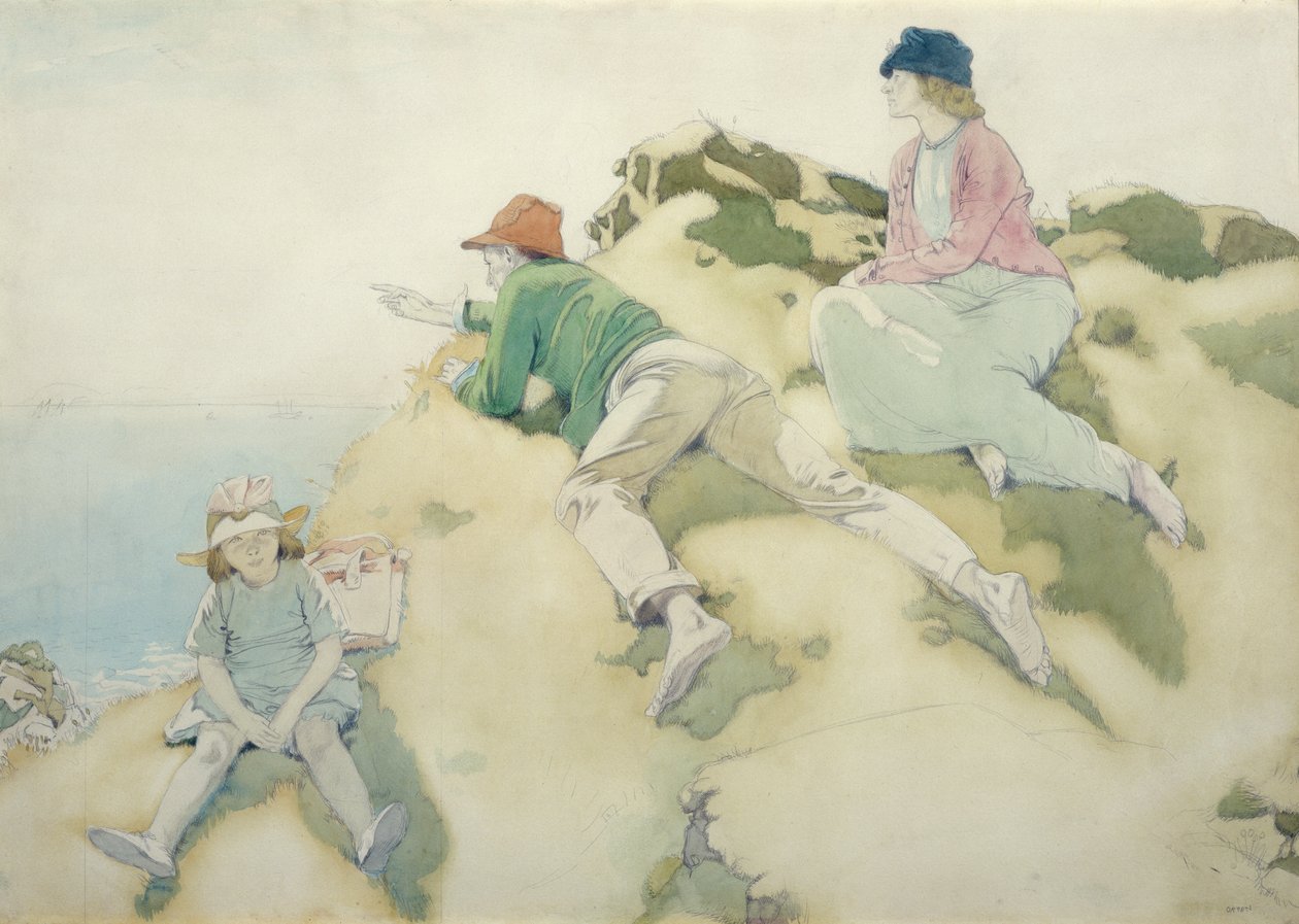 The Yacht Race (Dublin Bay) av William Orpen