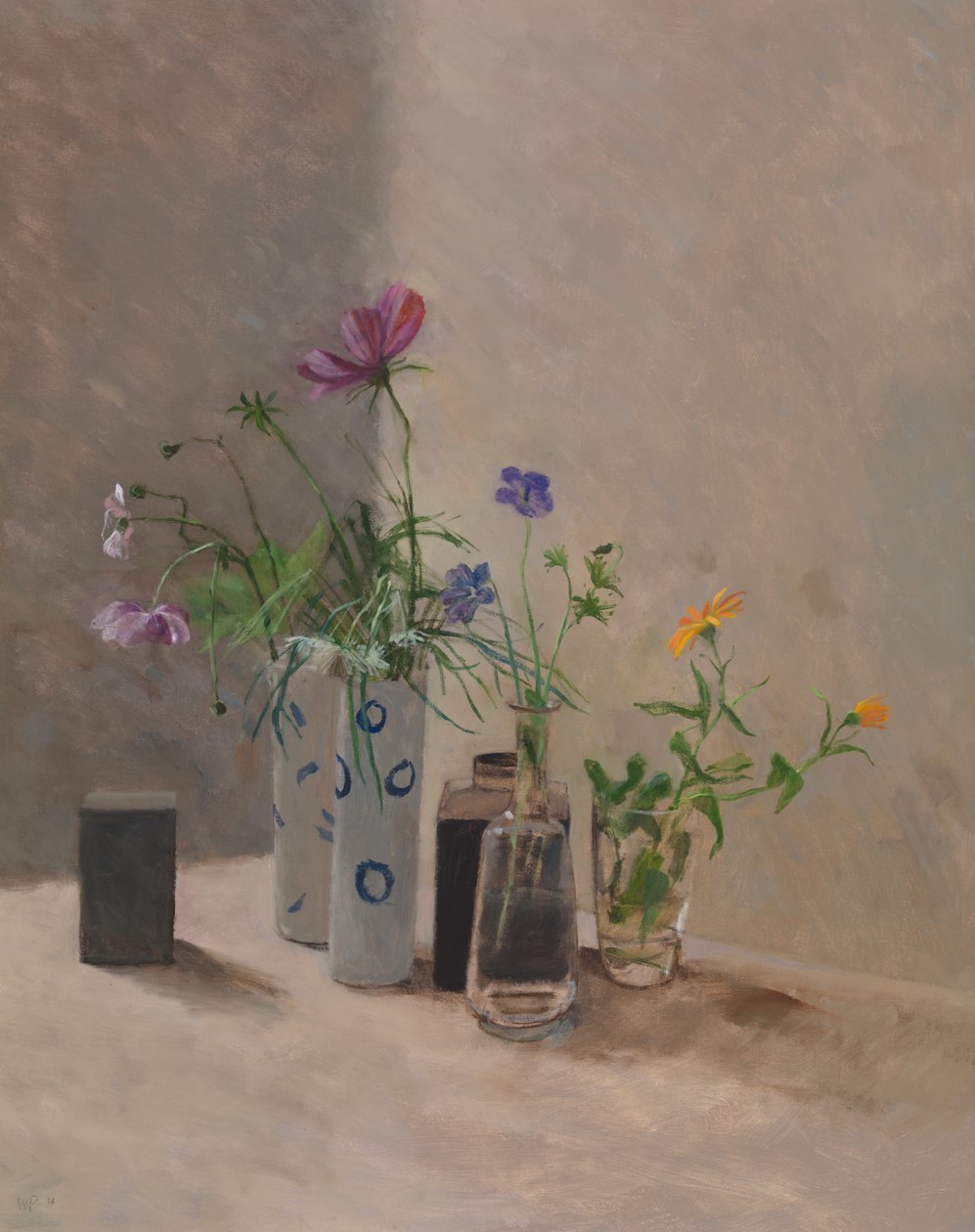 Rosa Oransje Svart av William Packer