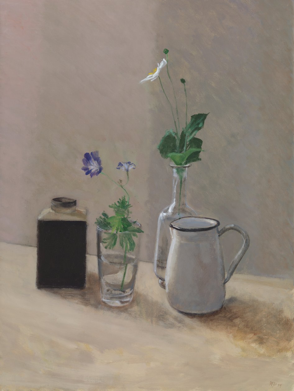 Hvit og blå, 2014 av William Packer
