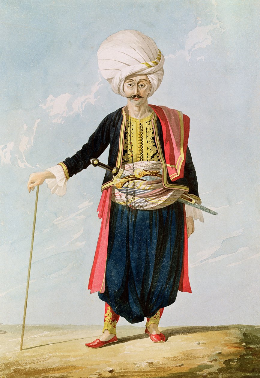 En janitsjar, ca. 1823 av William Page