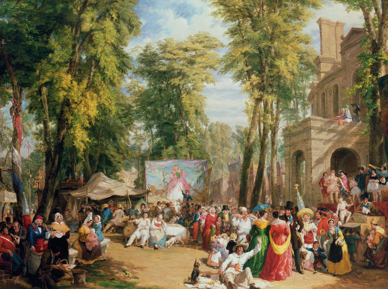 Ball av byen Paris av William Parrott