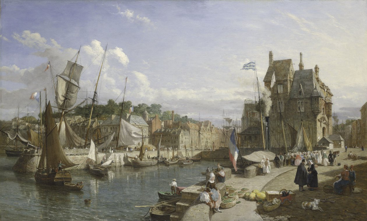 Honfleur av William Parrott