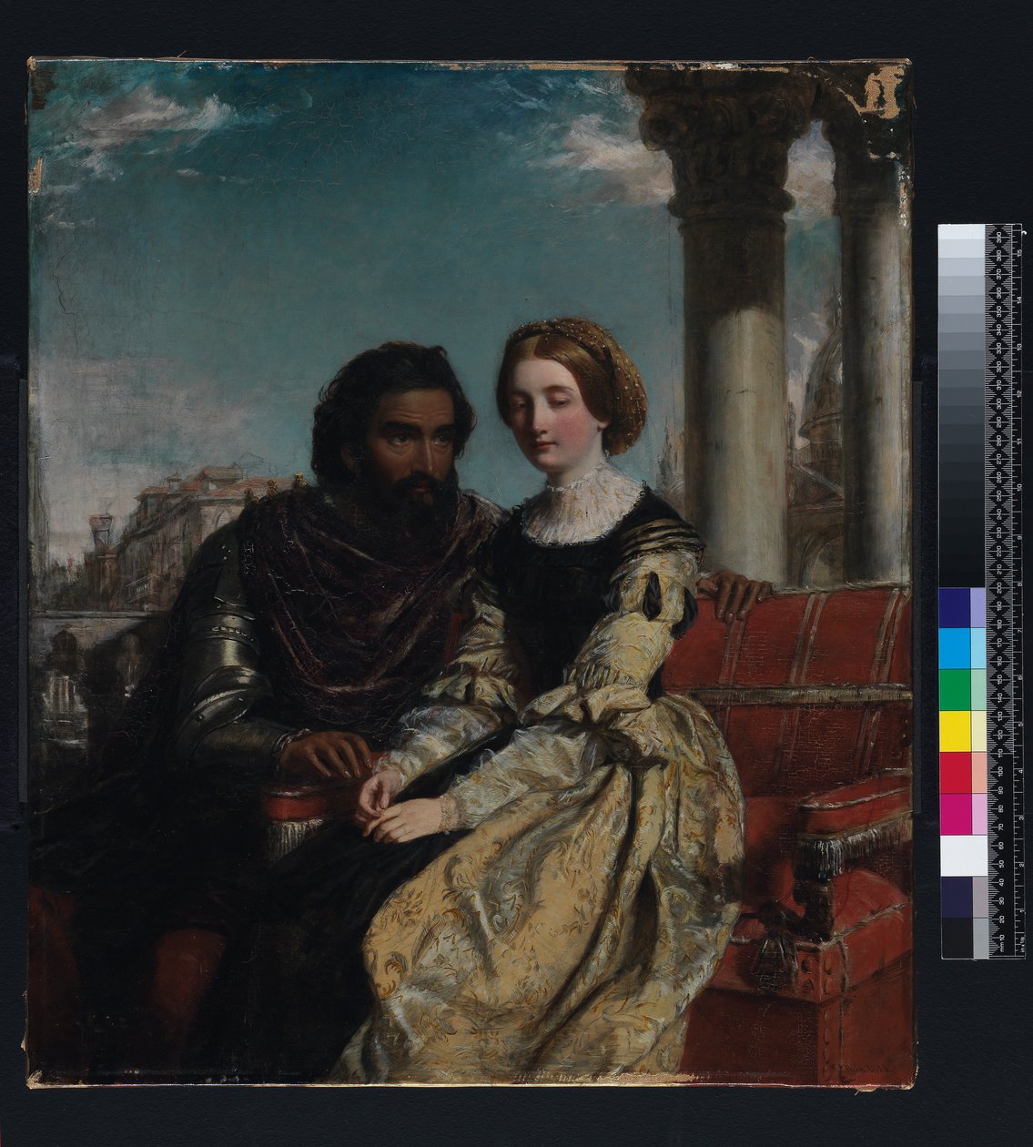 Othello og Desdemona, ca. 184056 av William Powell Frith
