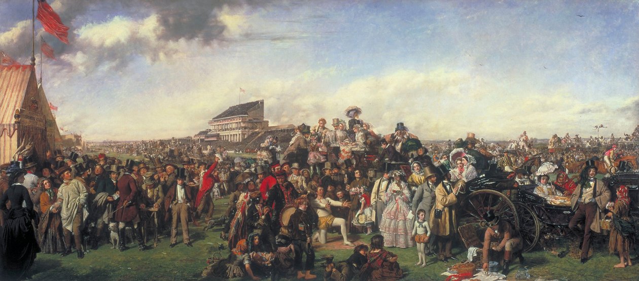 Derbydagen av William Powell Frith