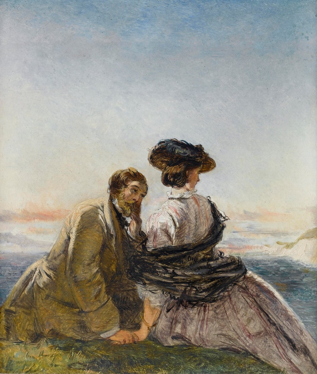 Elskerene av William Powell Frith