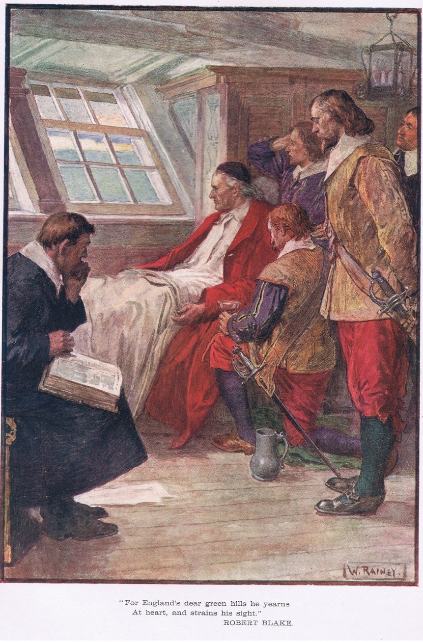 Han lengter etter Englands kjære grønne åser av William Rainey