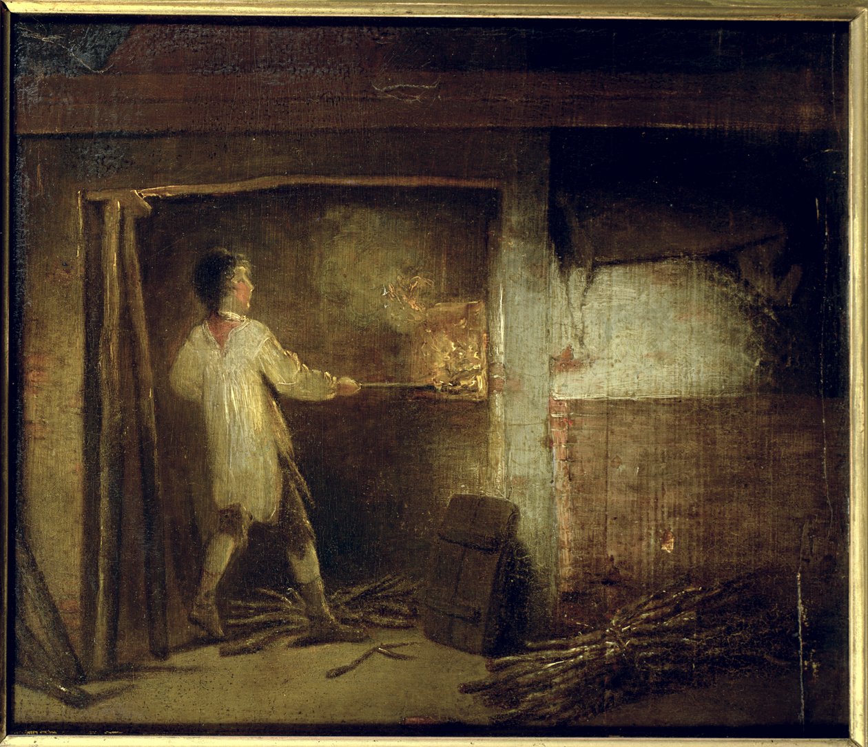 Fyring av keramikk av William Redmore Bigg