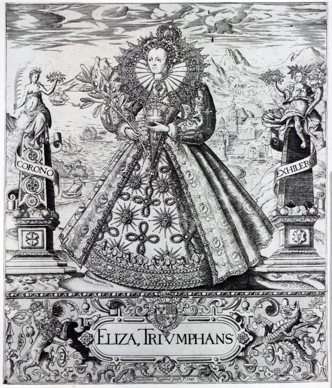 Eliza Triumphans, 1589 av William Rogers