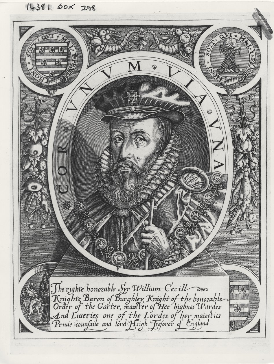 William Cecil, 1. baron Burghley av William Rogers