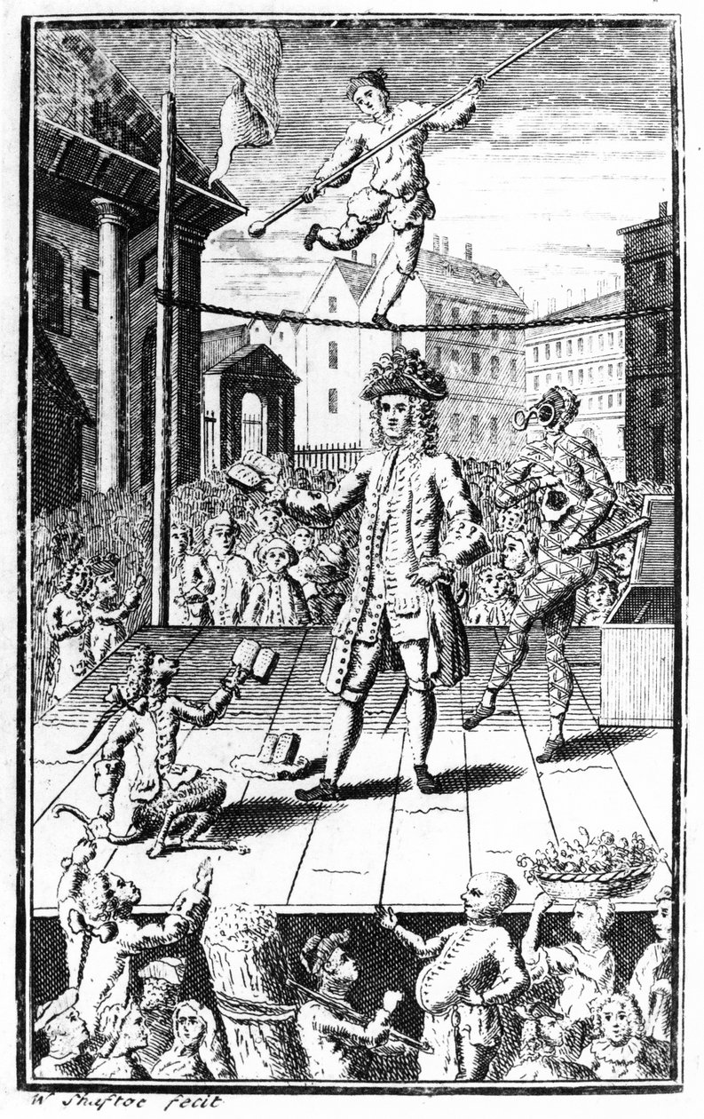 Satire of Dr Rock, ca. 1740 av William Shaftoe