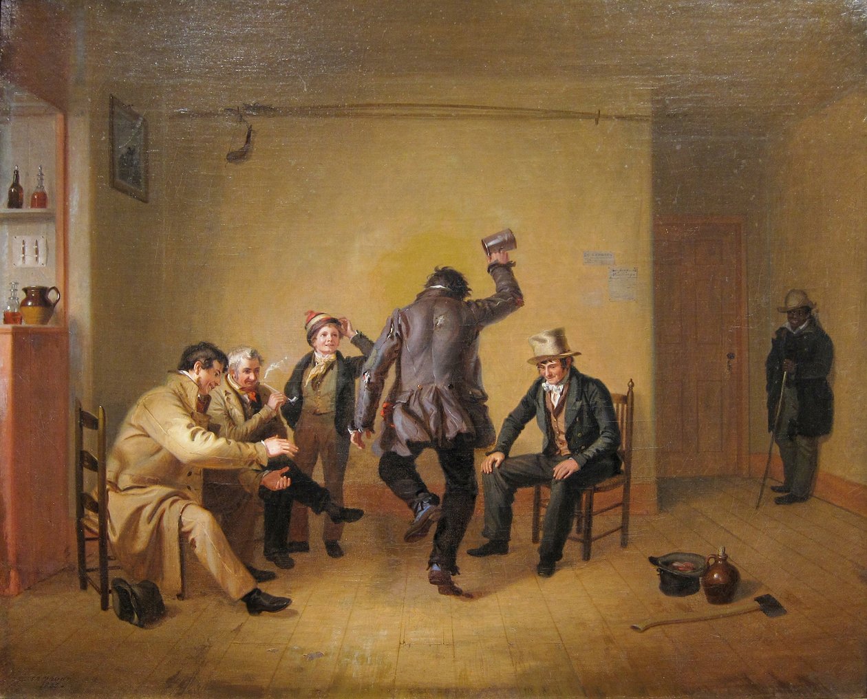 Barromscene á l`Art Institute of Chicago av William Sidney Mount