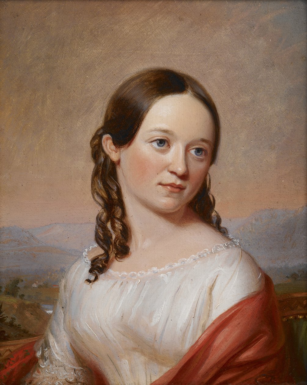 Portrett av Julia Ann Seabury, 1846 av William Sidney Mount