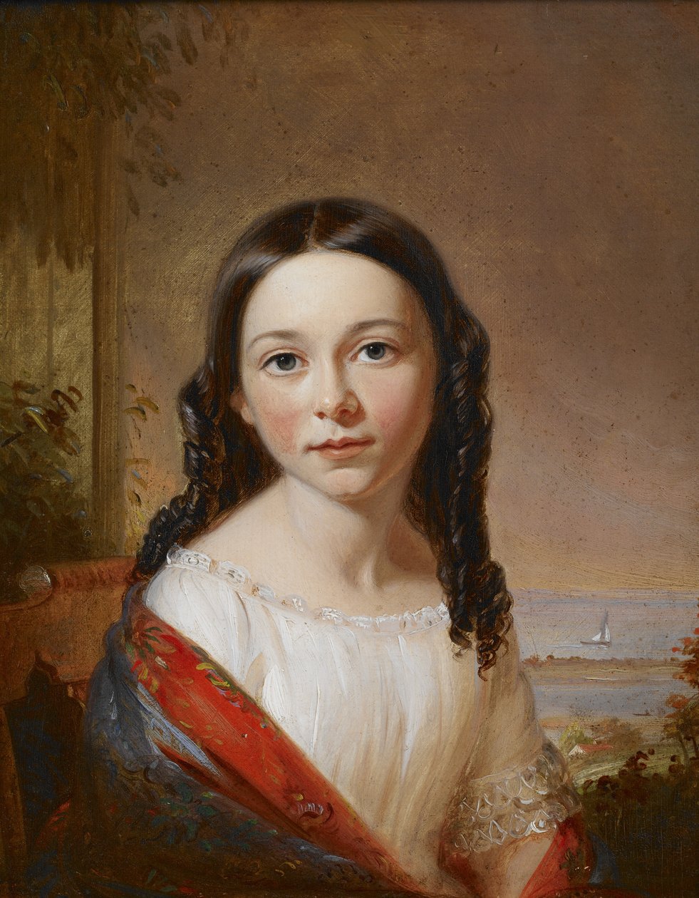 Portrett av Maria Seabury, 1846 av William Sidney Mount