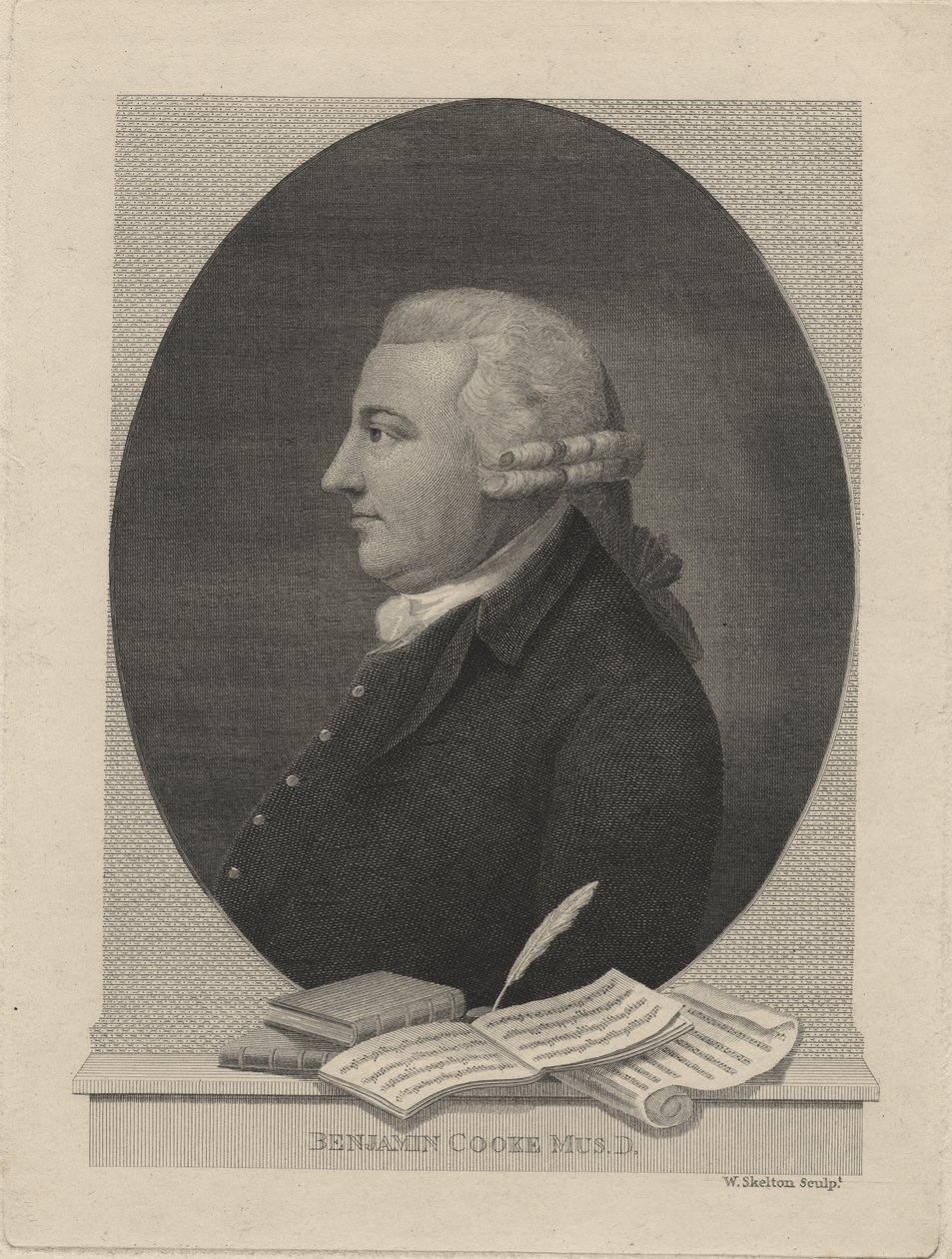 Benjamin Cooke av William Skelton