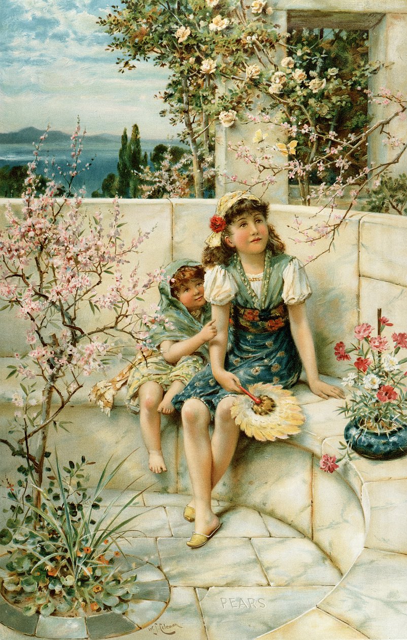 Sommerfugler, fra Pears Annual, 1910 av William Stephen Coleman