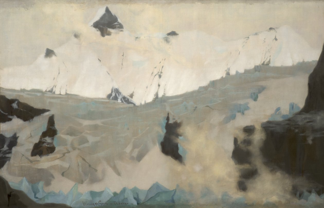 Det hvite fjellet, 1888 av William Edward Stott