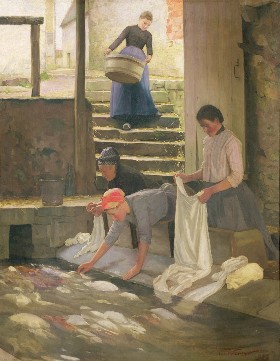 Klesvasken av William Tom Warrener
