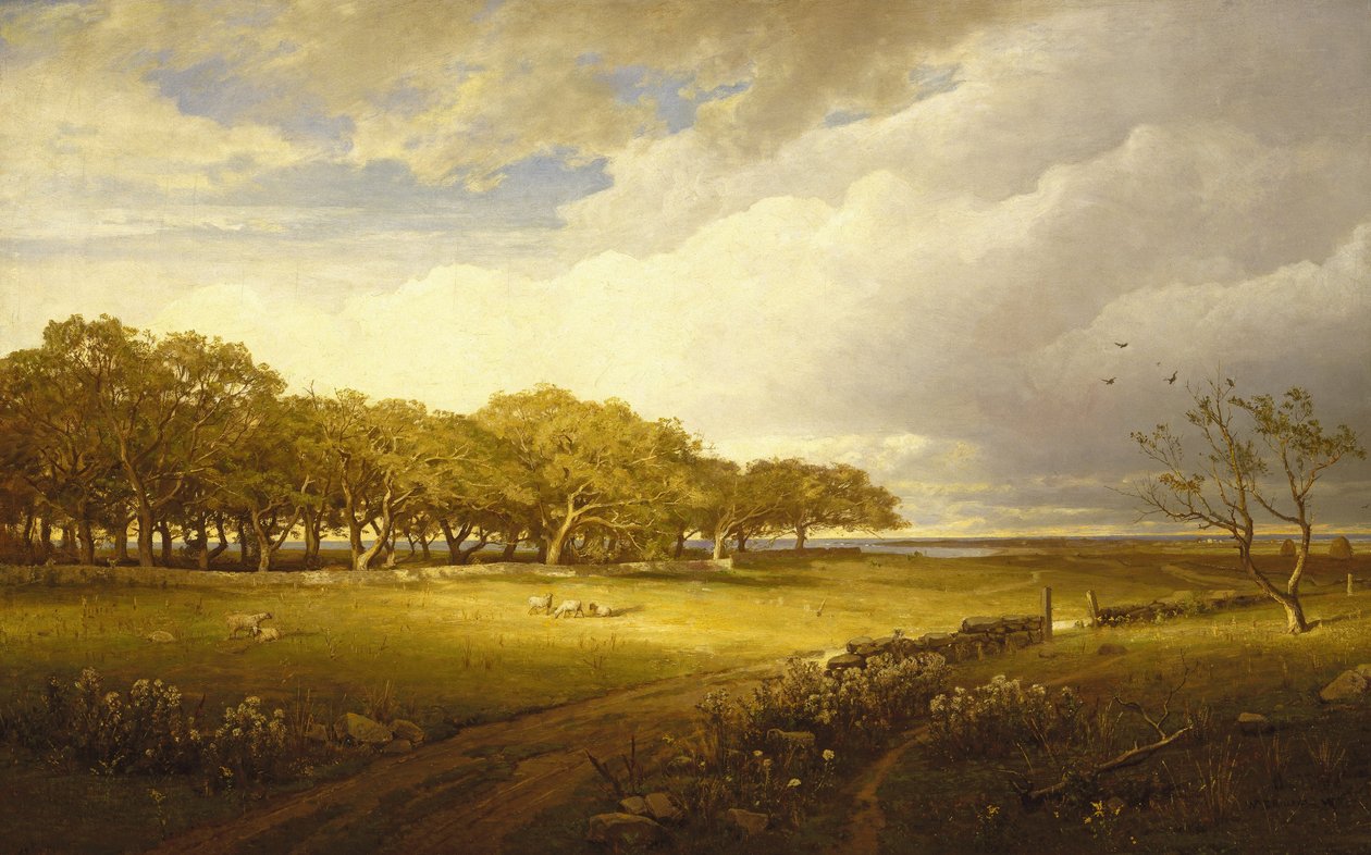 Old Orchard i Newport av William Trost Richards