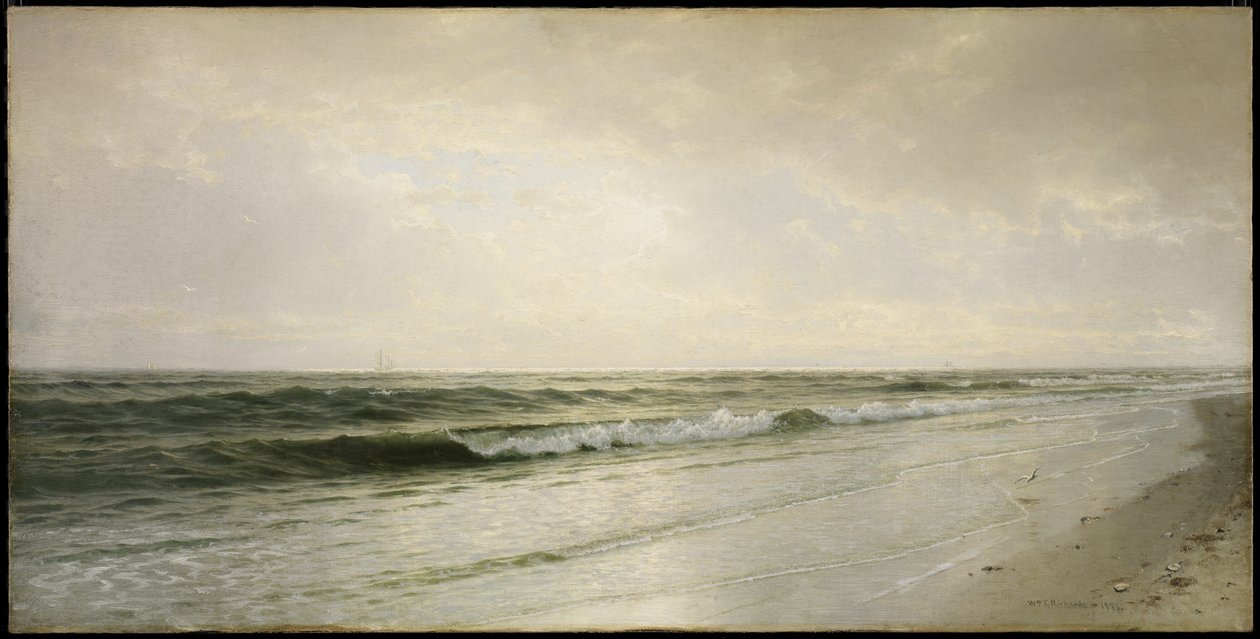 Stille havlandskap, 1883 av William Trost Richards