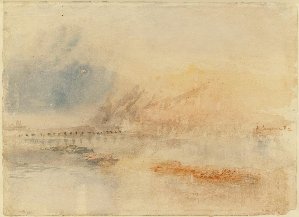 Ehrenbreitstein av Joseph Mallord William Turner