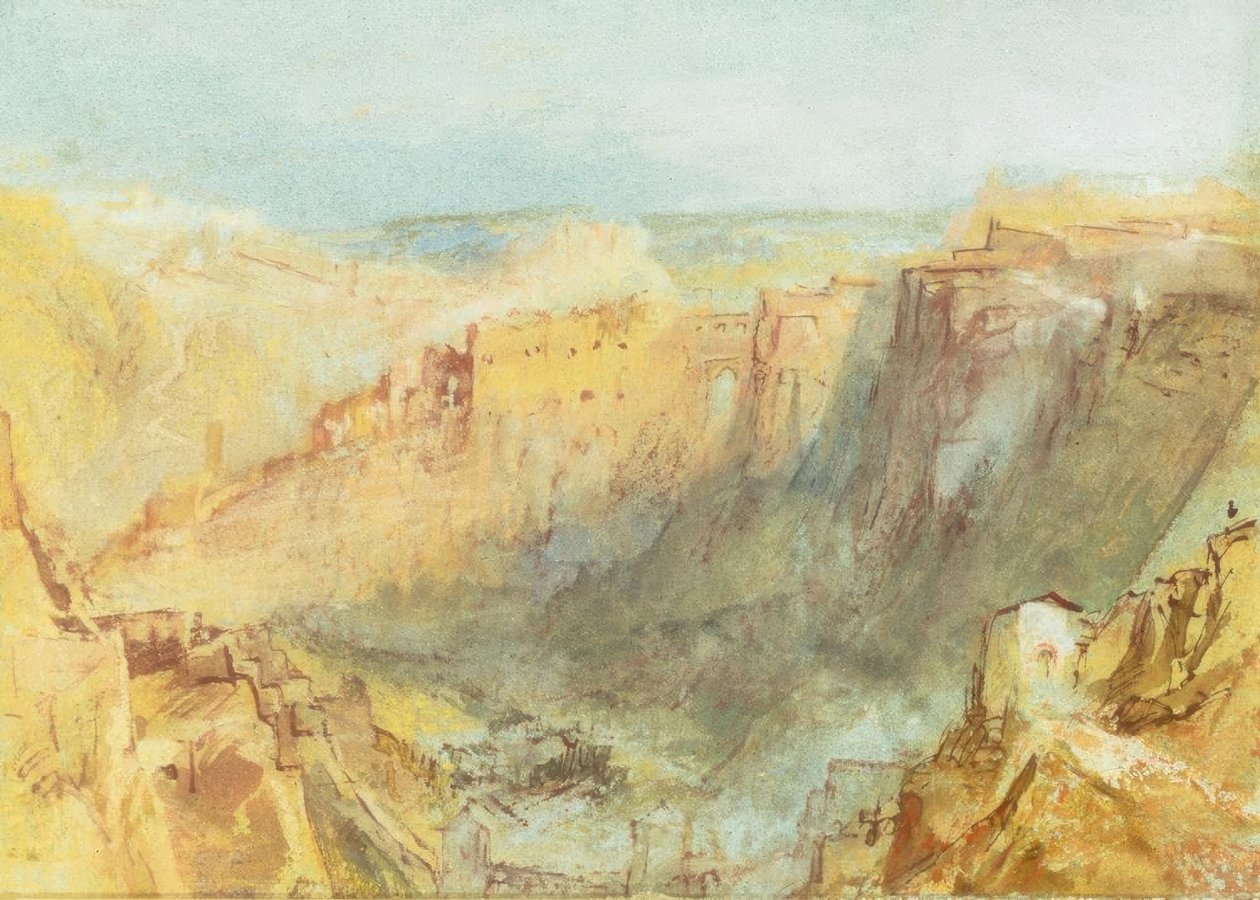 Luxembourg fra nord av Joseph Mallord William Turner