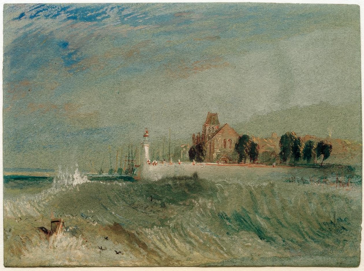 Quillebeuf av Joseph Mallord William Turner
