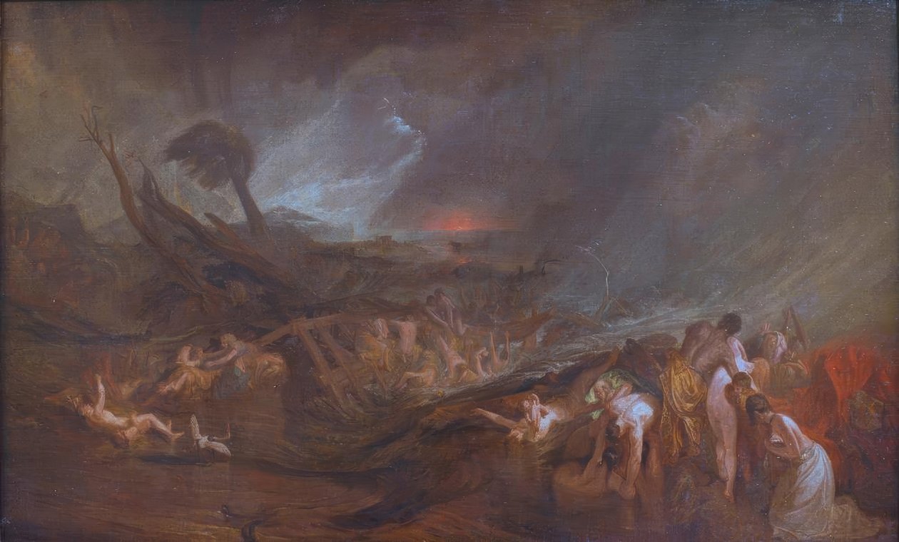 Syndfloden av Joseph Mallord William Turner