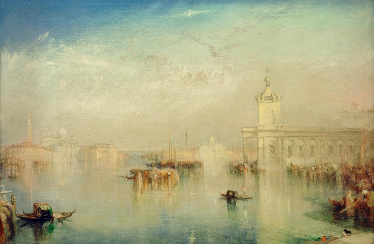 Dogana, San Giorgio, Citella, fra trinnene til Eur av Joseph Mallord William Turner