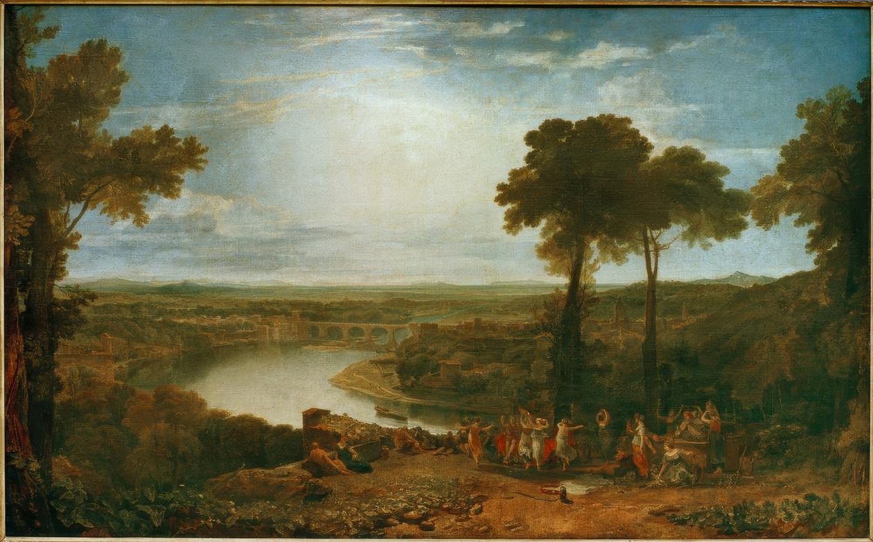 Festivalen ved åpningen av Vintage på Macon av Joseph Mallord William Turner
