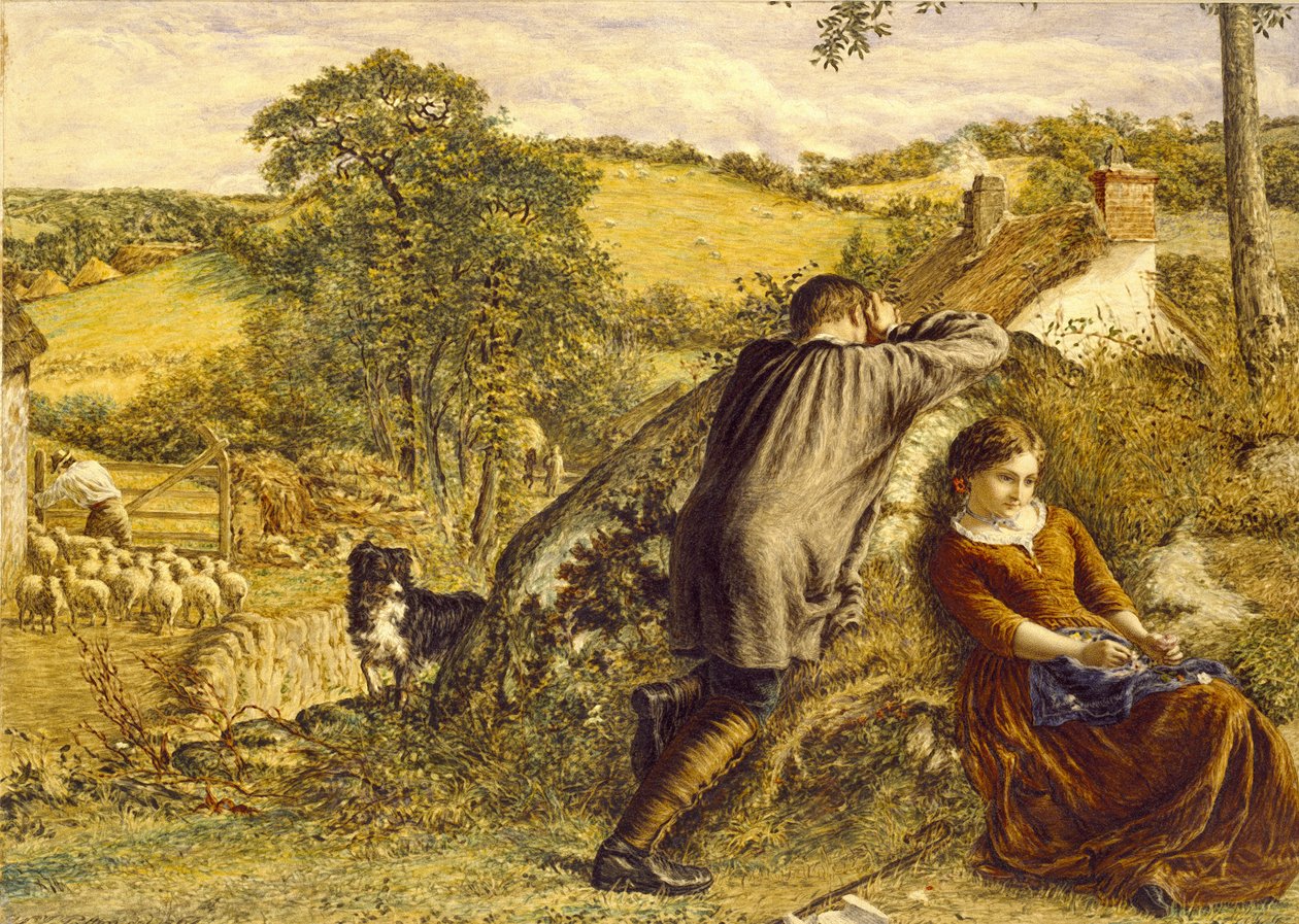 Gjeterens drakt avvist, 1867 av William Vandyke Patten