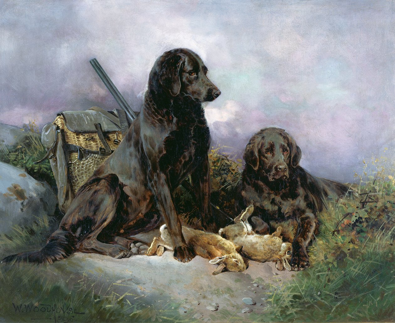 Etter skuddet, 1895 av William Woodhouse