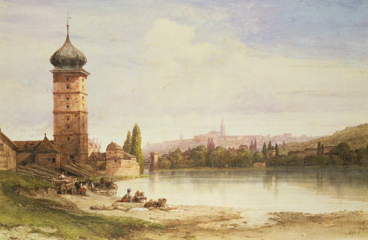 Praha, Tsjekkoslovakia av William Wyld