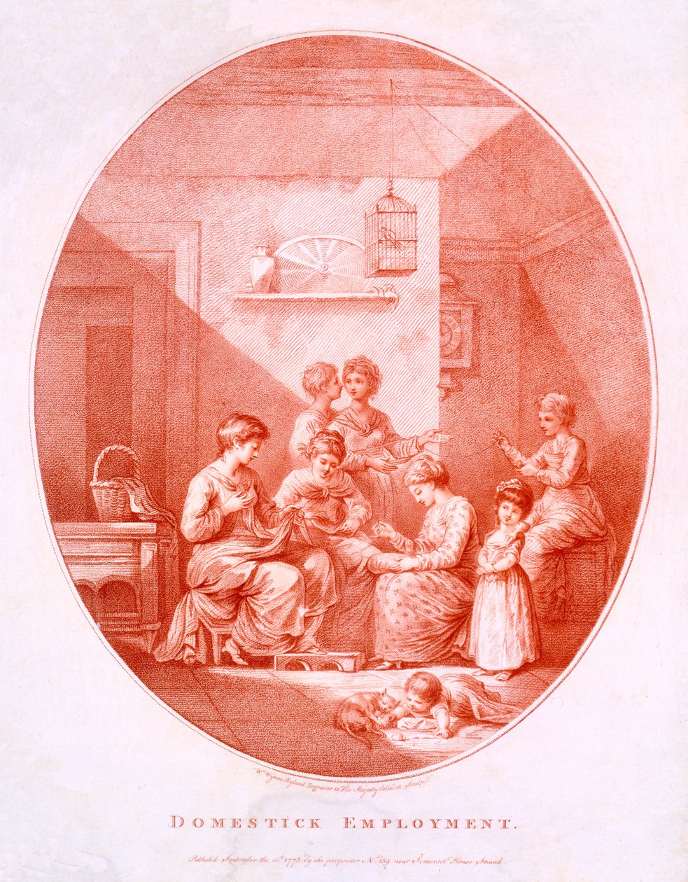 Innenlandsarbeid, 1775 av William Wynne Ryland
