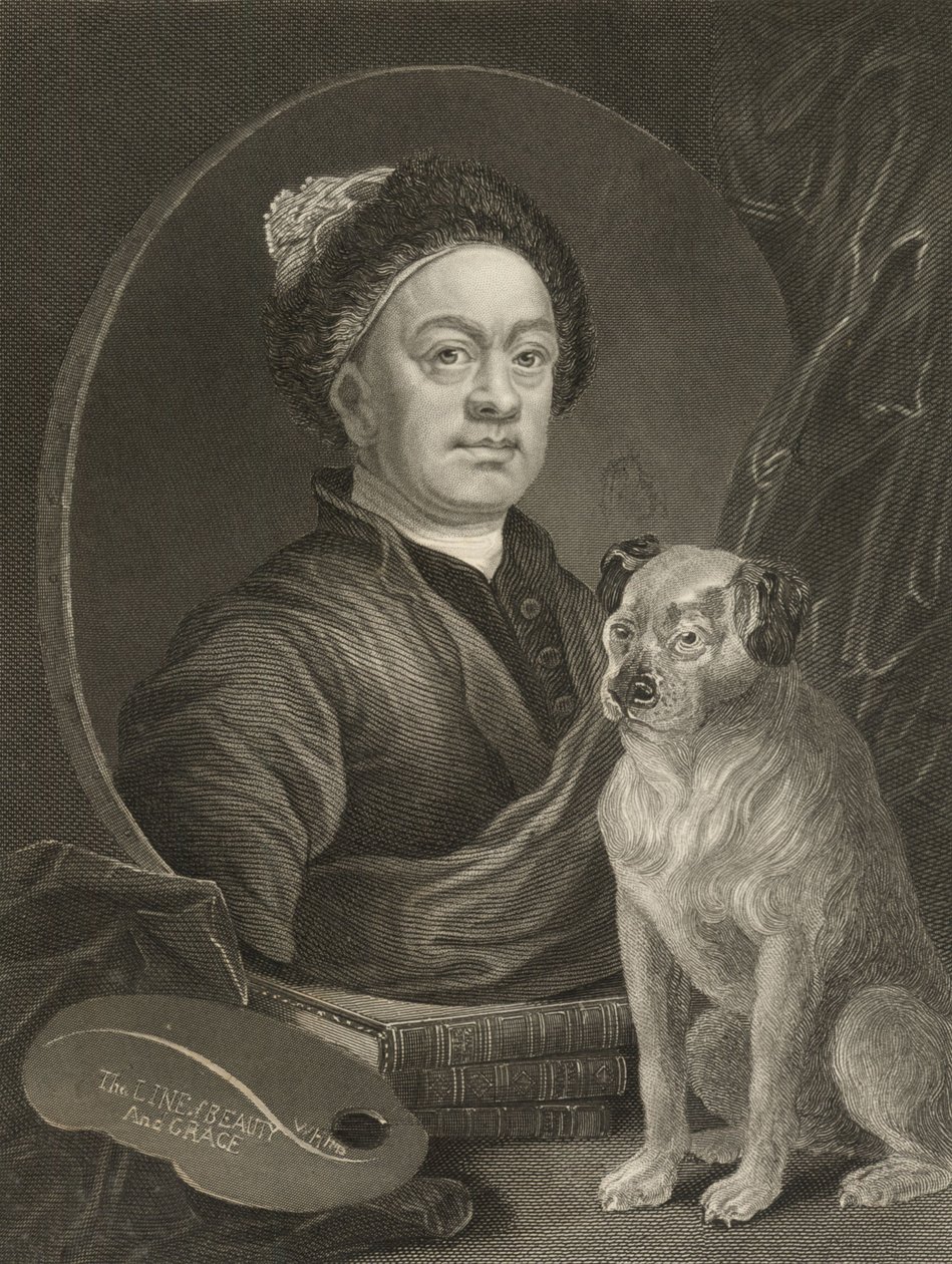 William Hogarth selv av William after Hogarth