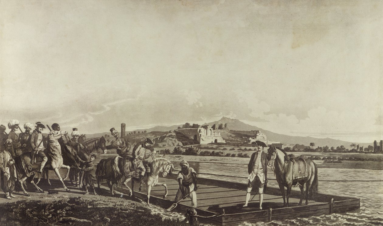 Views in the Levanten: Theatre at Miletus, 1780 (etsing og akvatint) av William after Pars