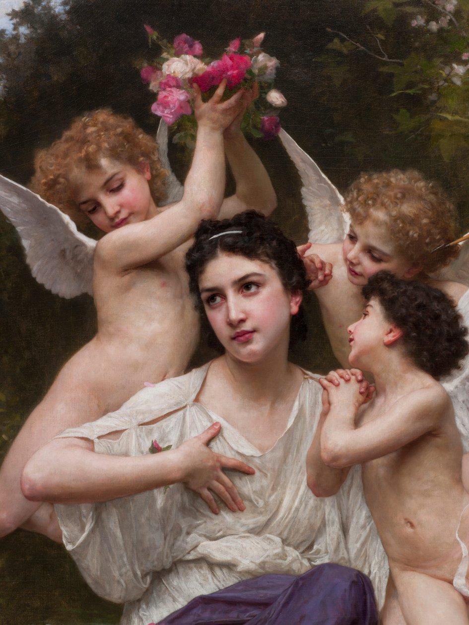 Drøm om våren av William-Adolphe Bouguereau