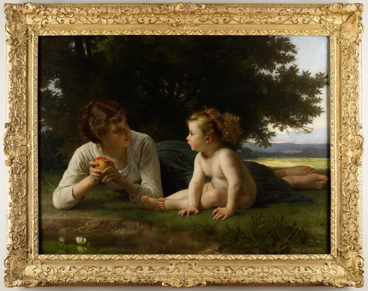 Fristelse av William-Adolphe Bouguereau