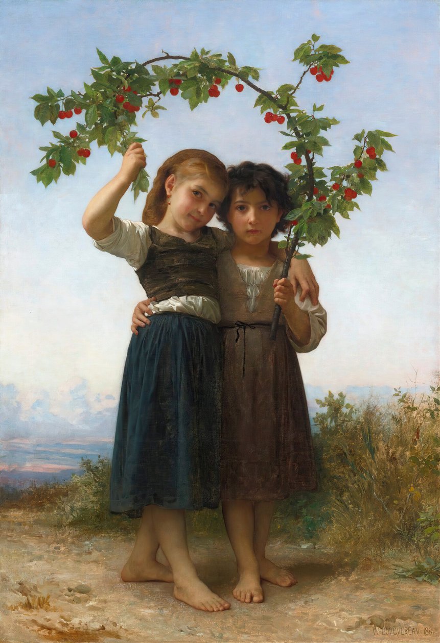 Kirsebærgrenen av William-Adolphe Bouguereau