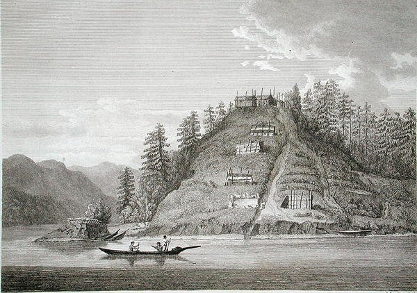Village of the Friendly Indians ved inngangen til Bute