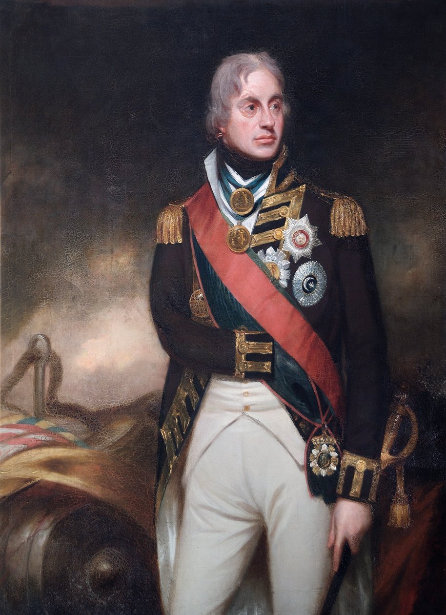 Horatio, Viscount Nelson, ca. 1806 (olje på lerret) av William (after) Beechey