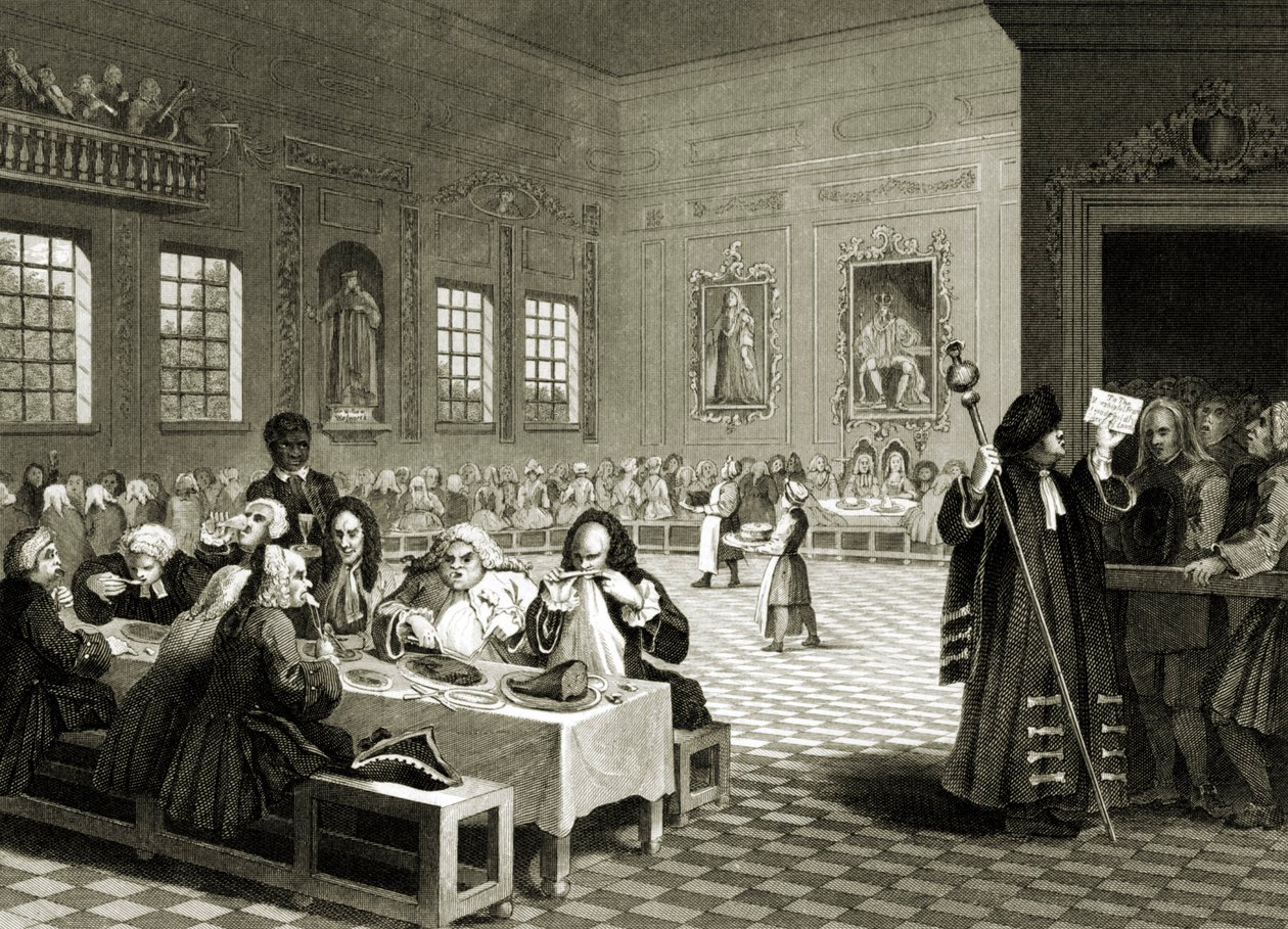 Goodchild i Guildhall - av William (after) Hogarth